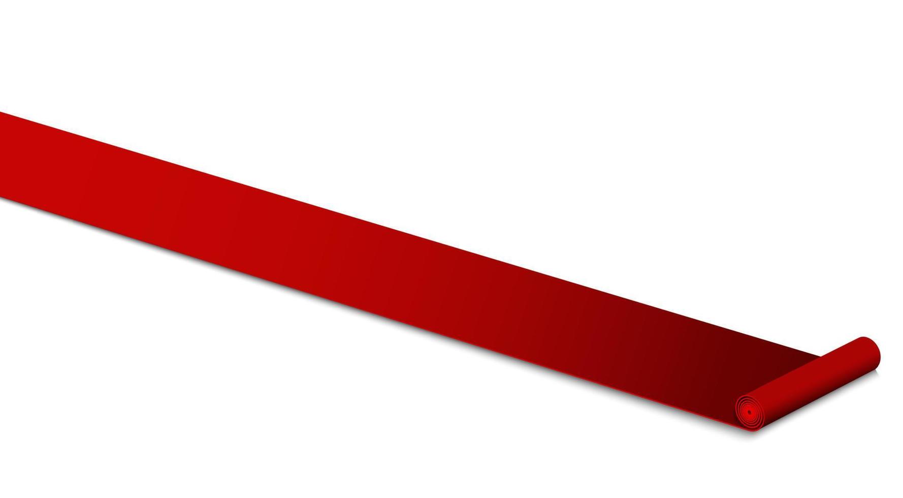luxury a red carpet vector