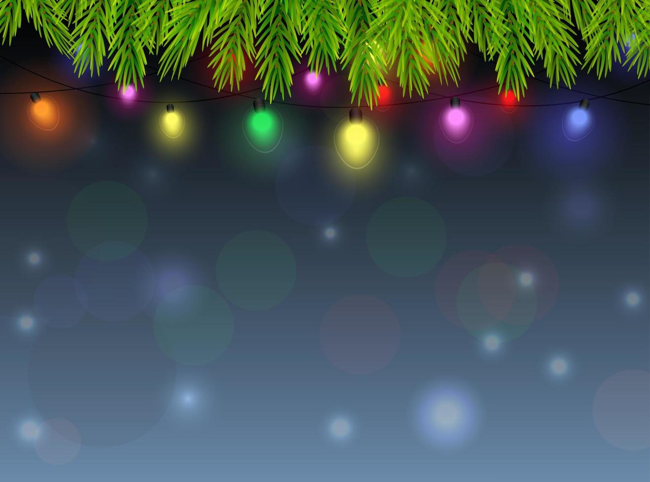 Christmas ornament background vector