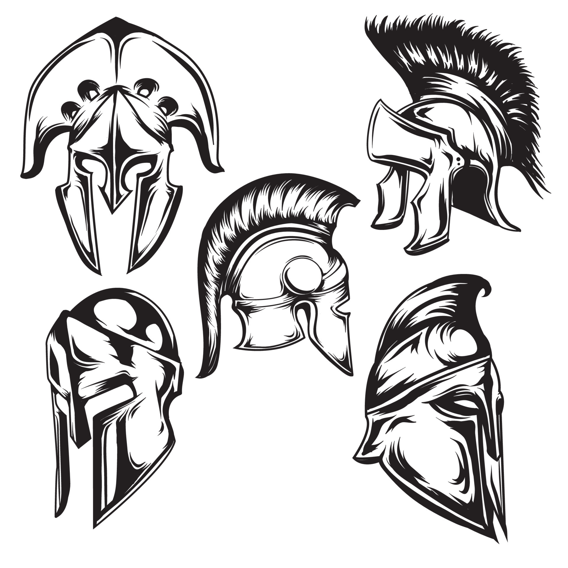 2,041 Spartan Helmet Drawing Images, Stock Photos & Vectors | Shutterstock