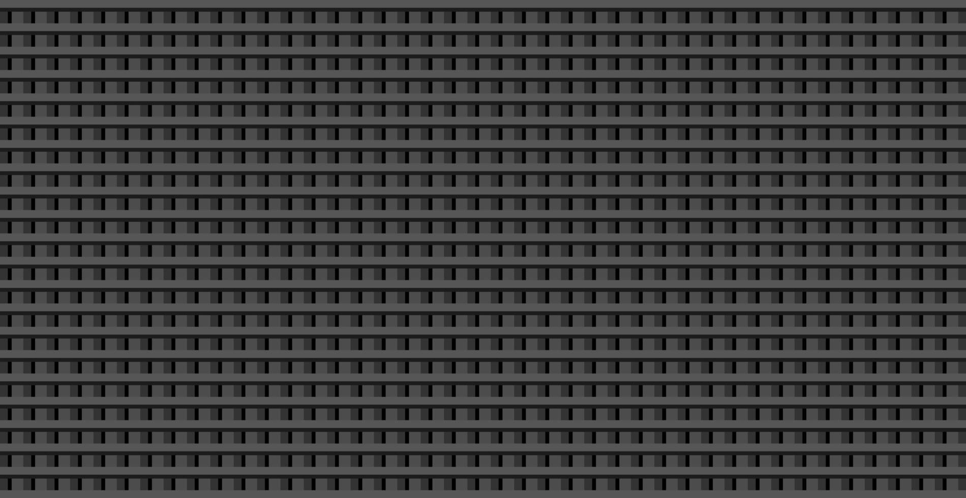 Industrial panoramic dark background, many intersecting lines - Vector
