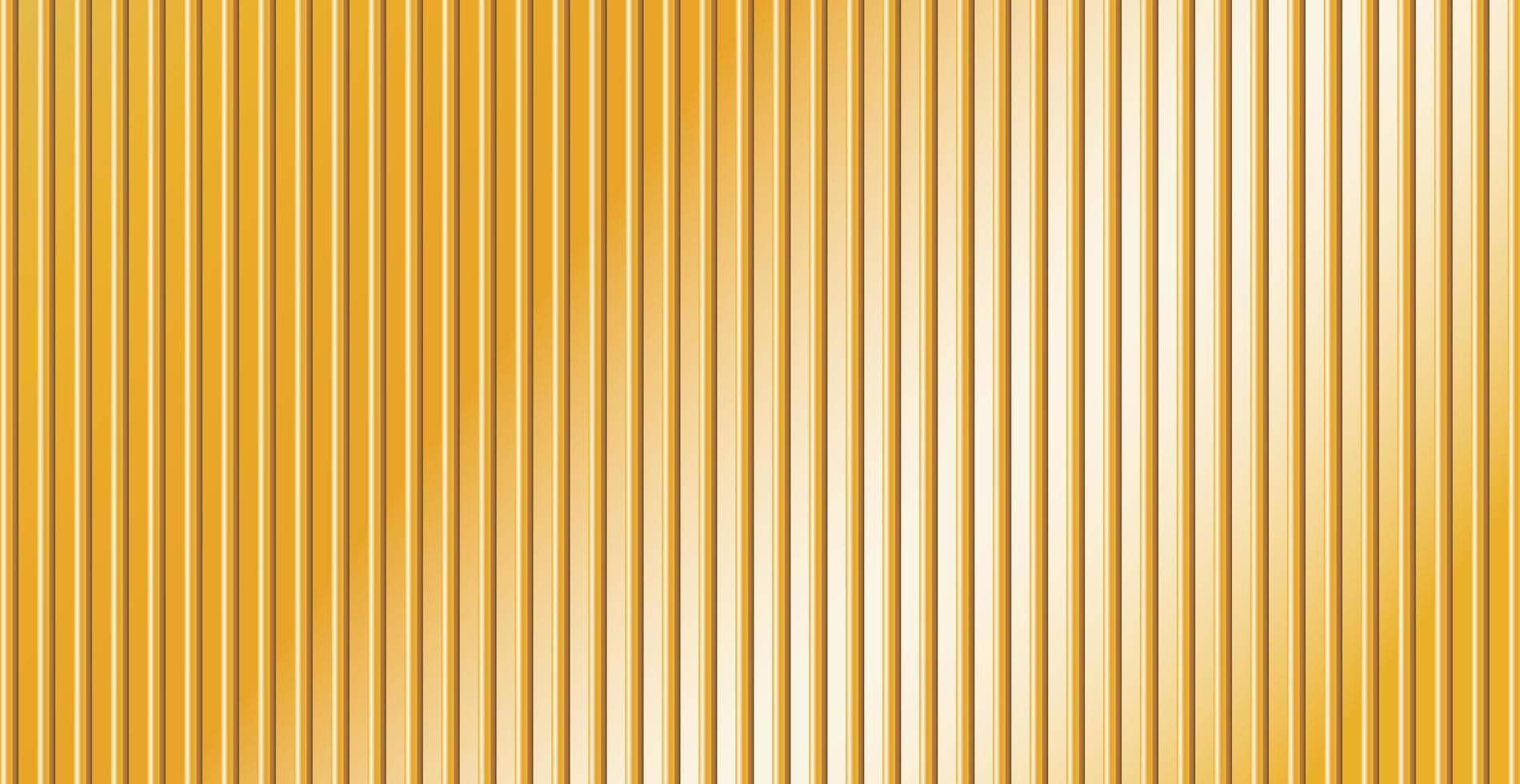 Industrial panoramic golden background, many straight lines - Vector