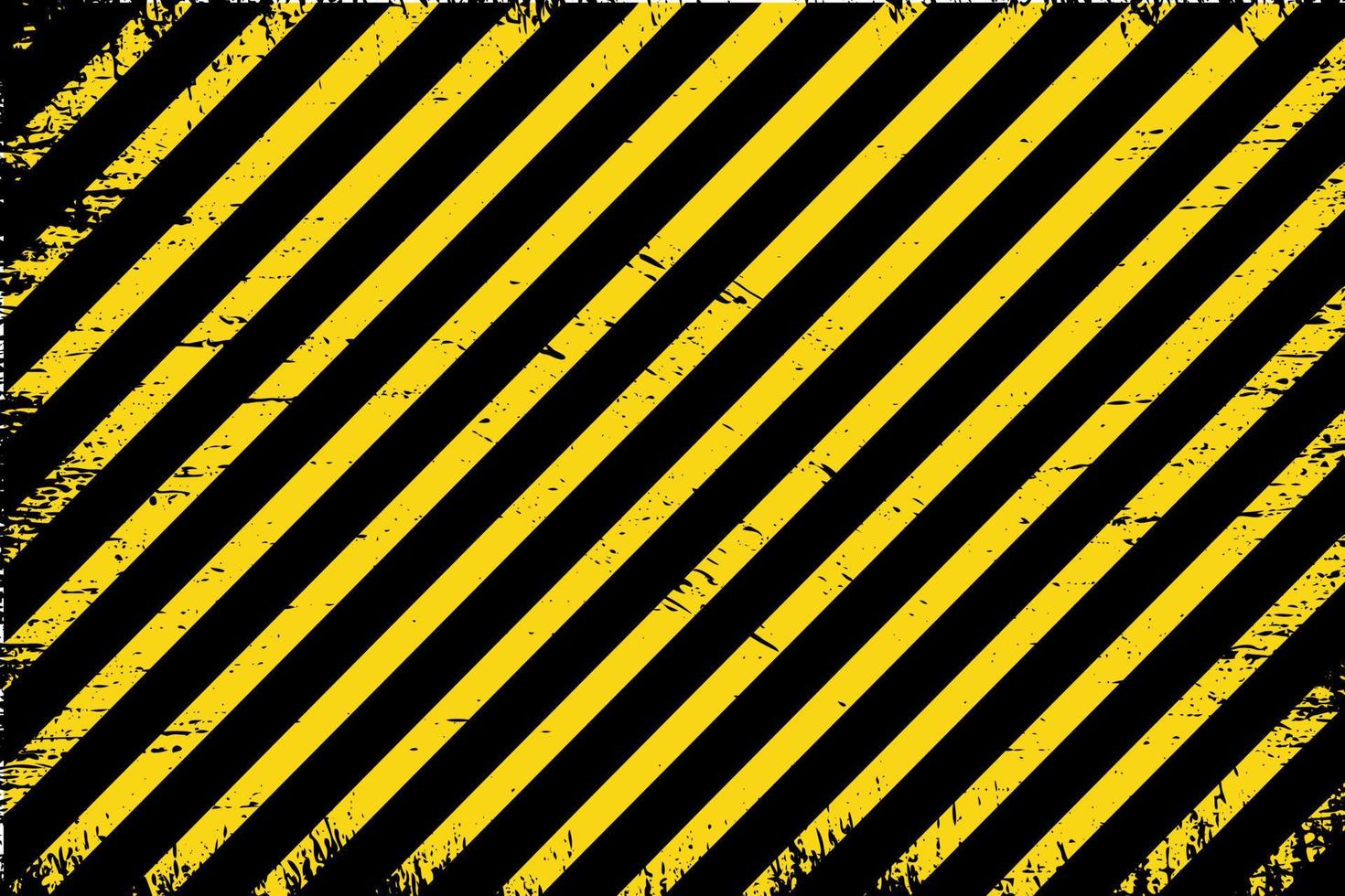 Yellow warning stripe background with abstract grunge. yellow caution stripe background with grunge vector