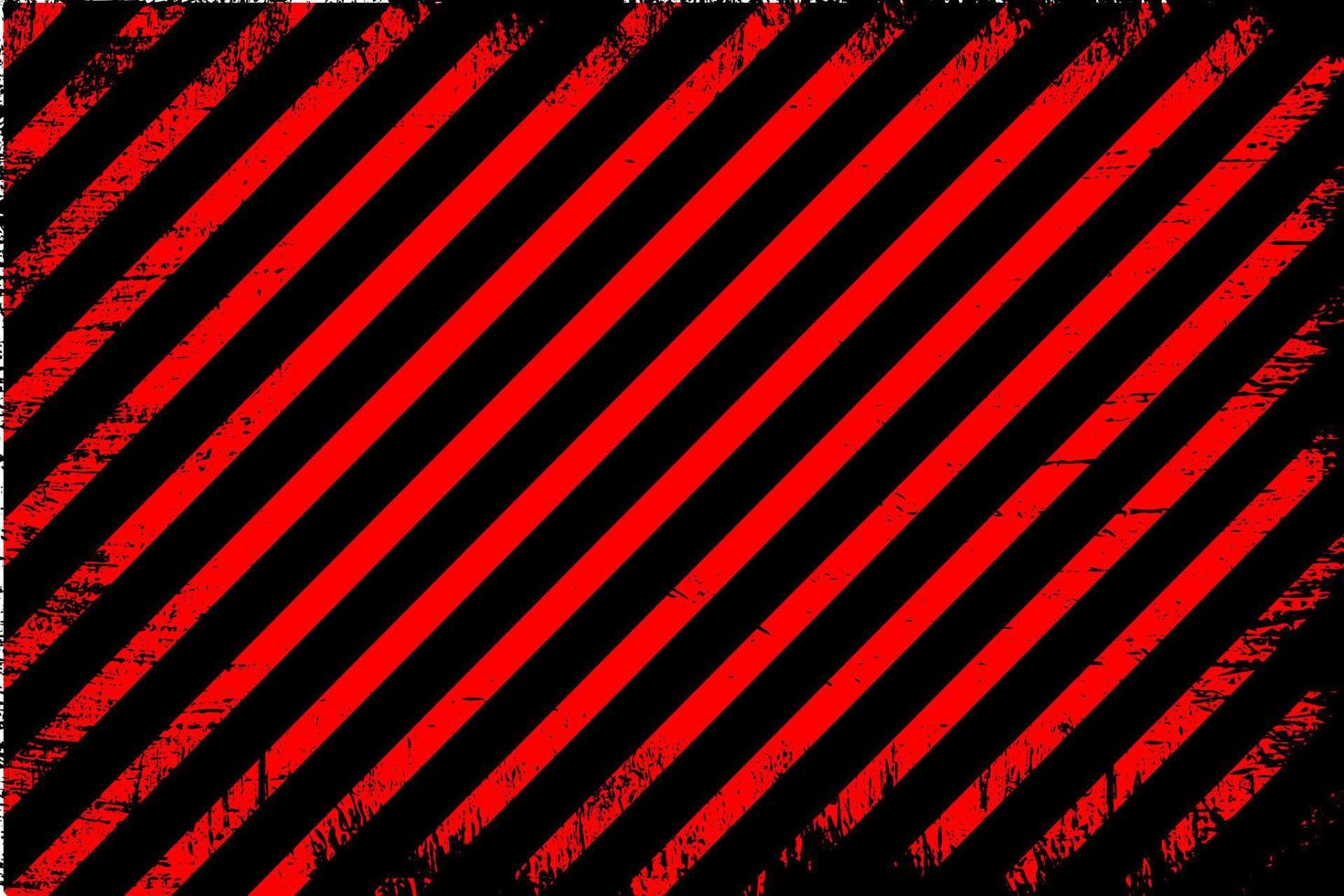 fondo de franja de advertencia roja con grunge abstracto. fondo de franja de precaución roja con grunge vector