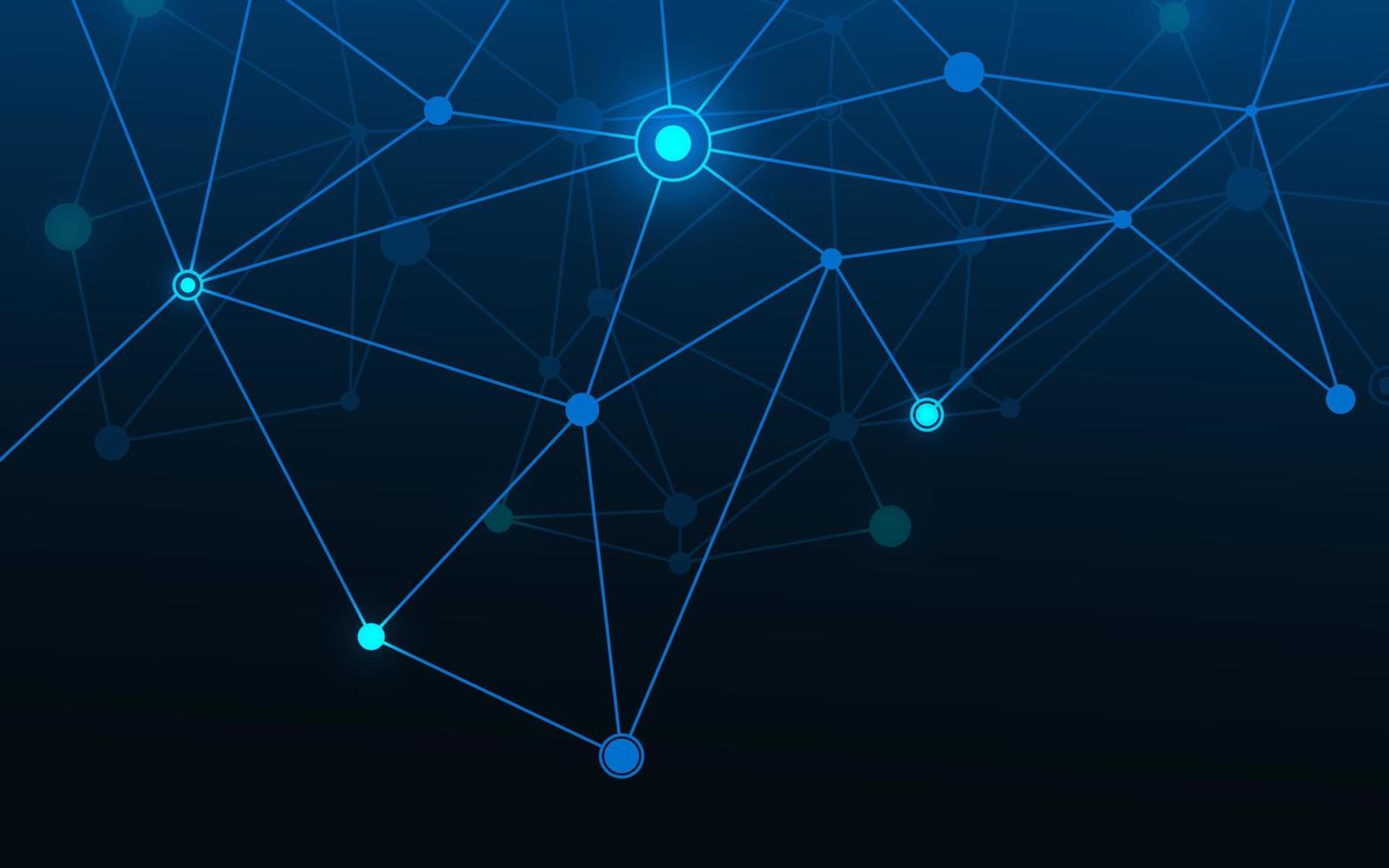 Molecular abstract plexus line digital background. Geometric network structure concept. Modern polygon particle connection. Biotechnology wallpaper. vector