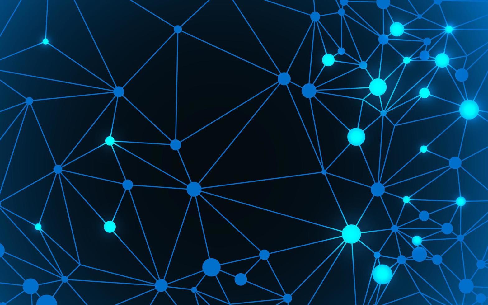 Bright blue wallpaper for website banner. Abstract geometric pattern