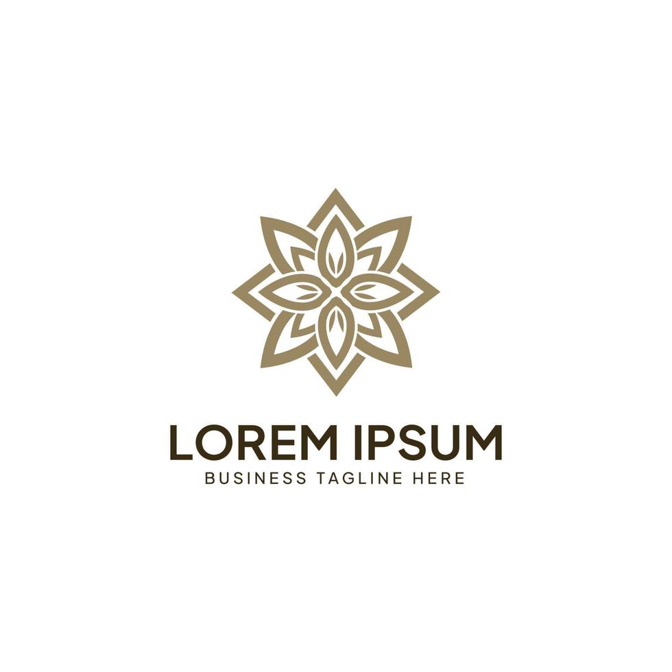 Abstract elegant tree leaf flower logo icon design vector. Universal creative premium symbol. Graceful gems boutique vector sign.