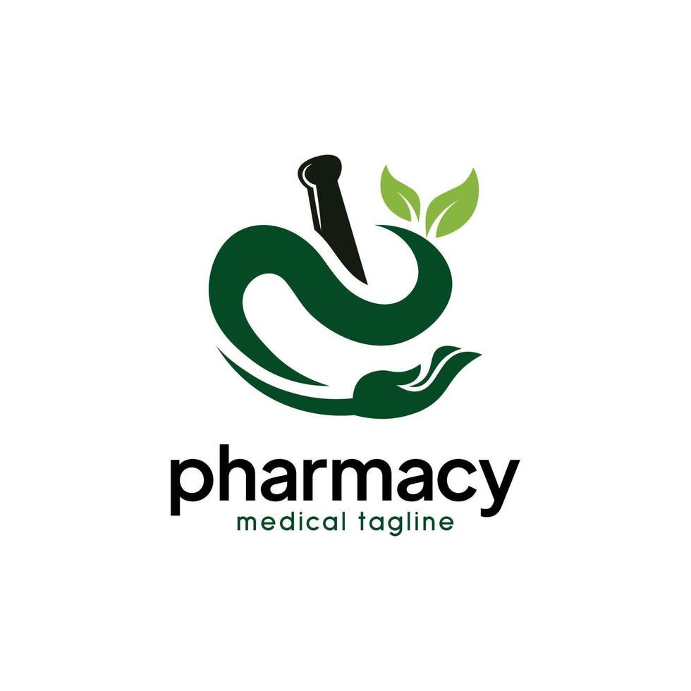 Medical and Pharmacy Logo Design Template vector