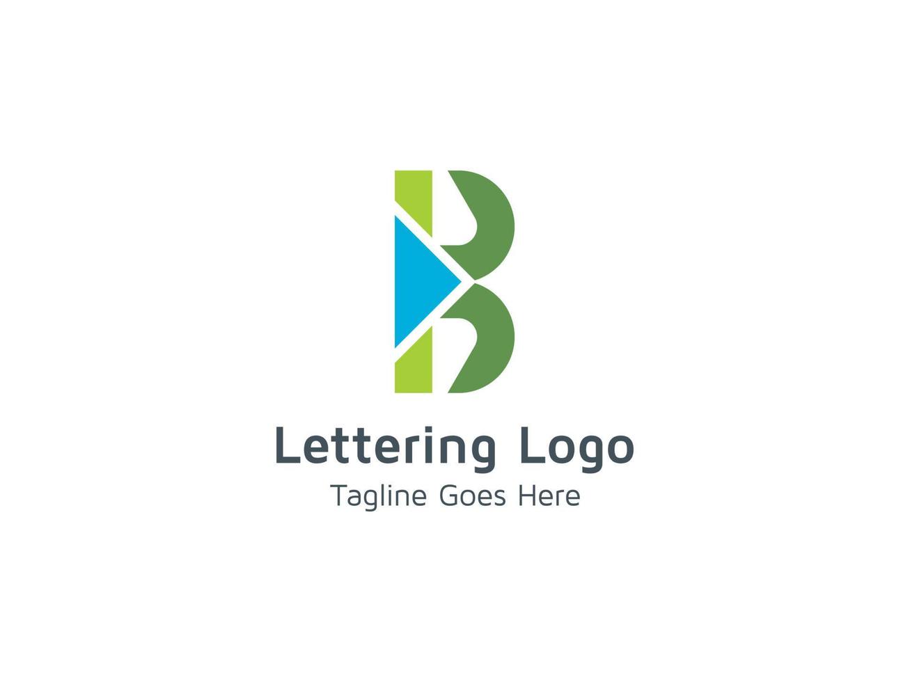 Creative B Alphabet Letter Logo Icon Design for Business and Company Pro Vector