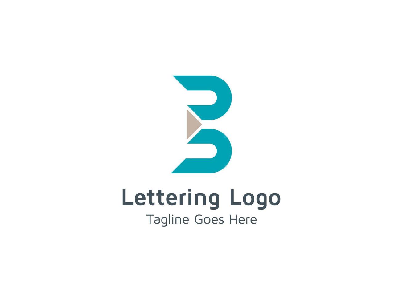 letra b inicial b diseño logo creativo plantilla pro vector gratis