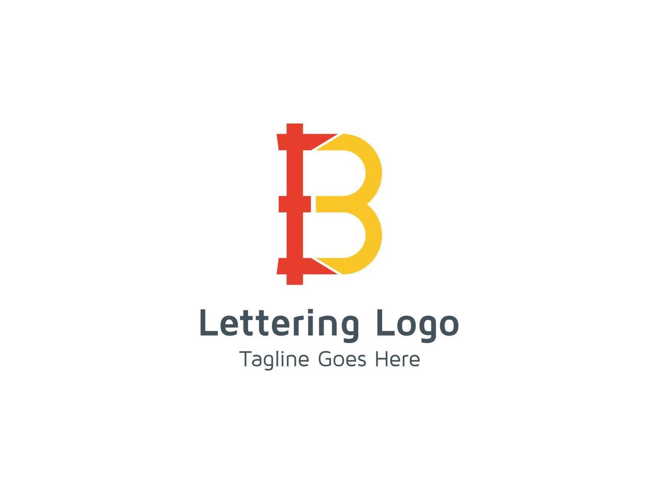 Creative Letter B Logo Concept Design Pro Vector Template