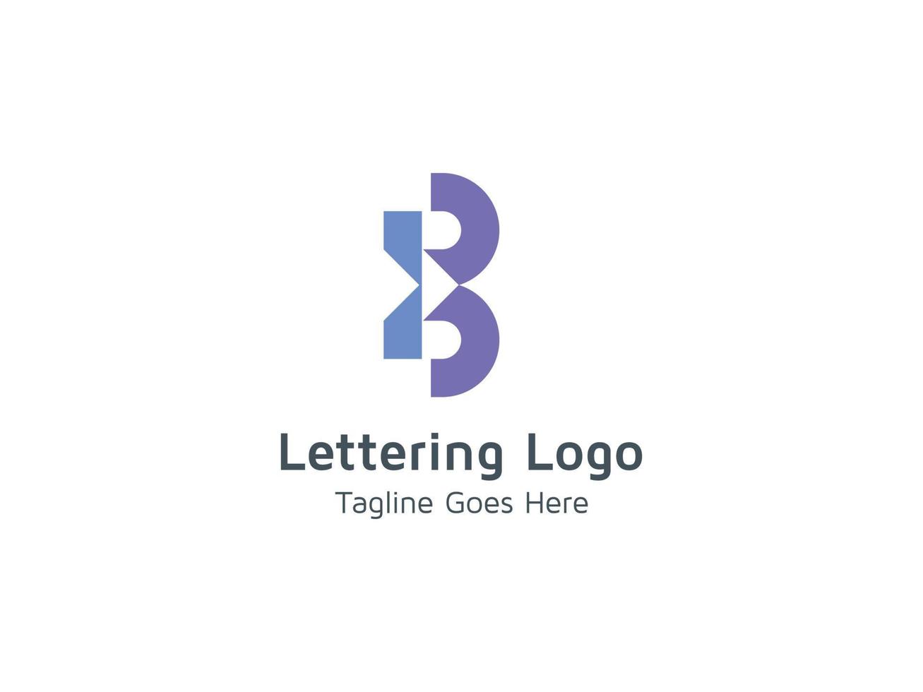 Letter B Initial B Design Logo Creative Template Pro Free Vector