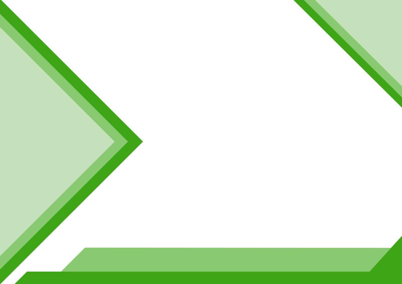 green background with geometric shape theme, suitable for banner or poster template vector