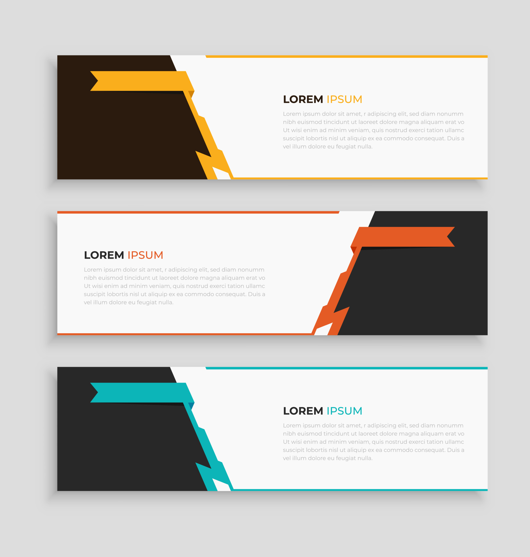 abstract web header template, vector design. creative and modern abstract web header template, vector design. creative and modern