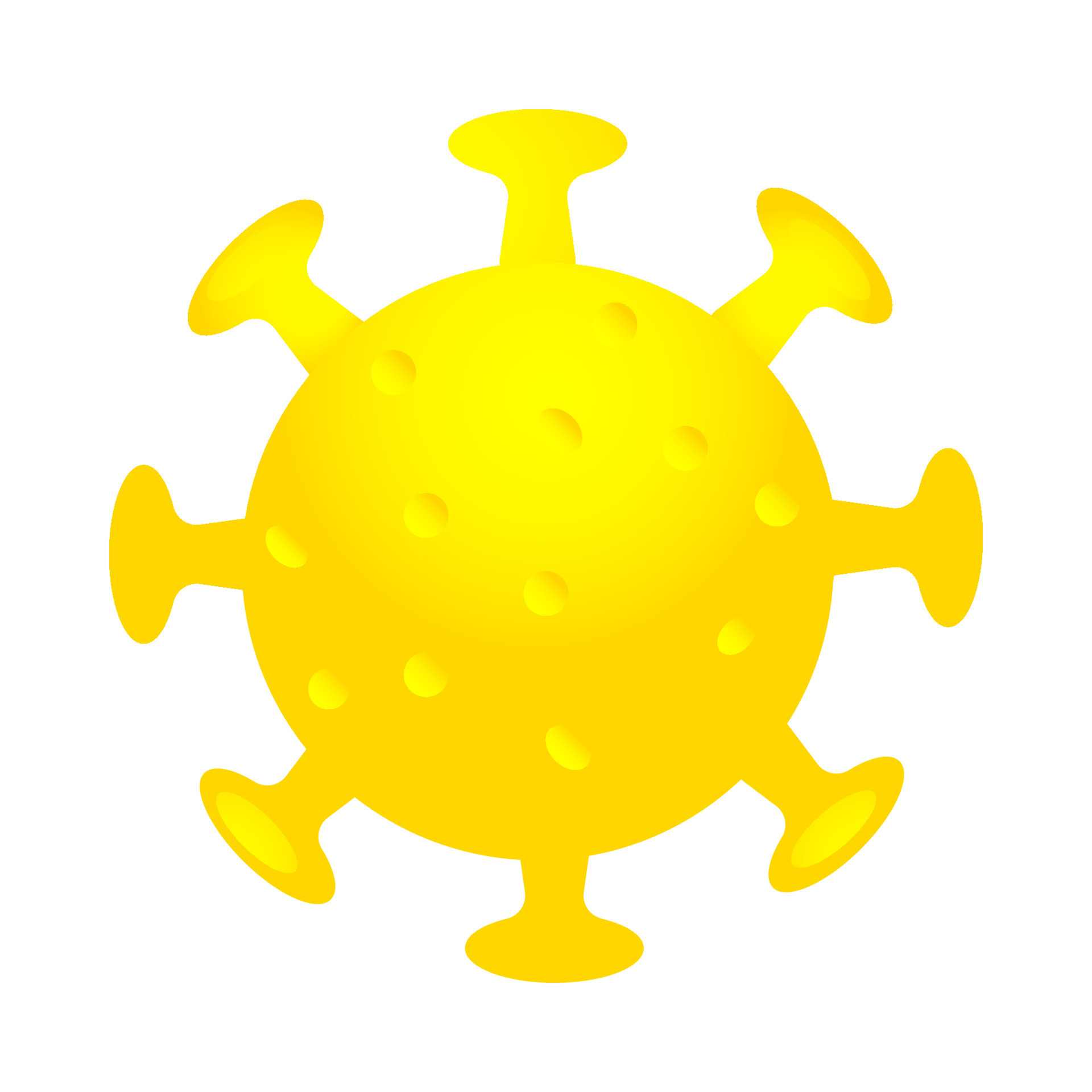 viruses is red,green,yellow, is a cartoon-style character  5494294 Vector Art at Vecteezy