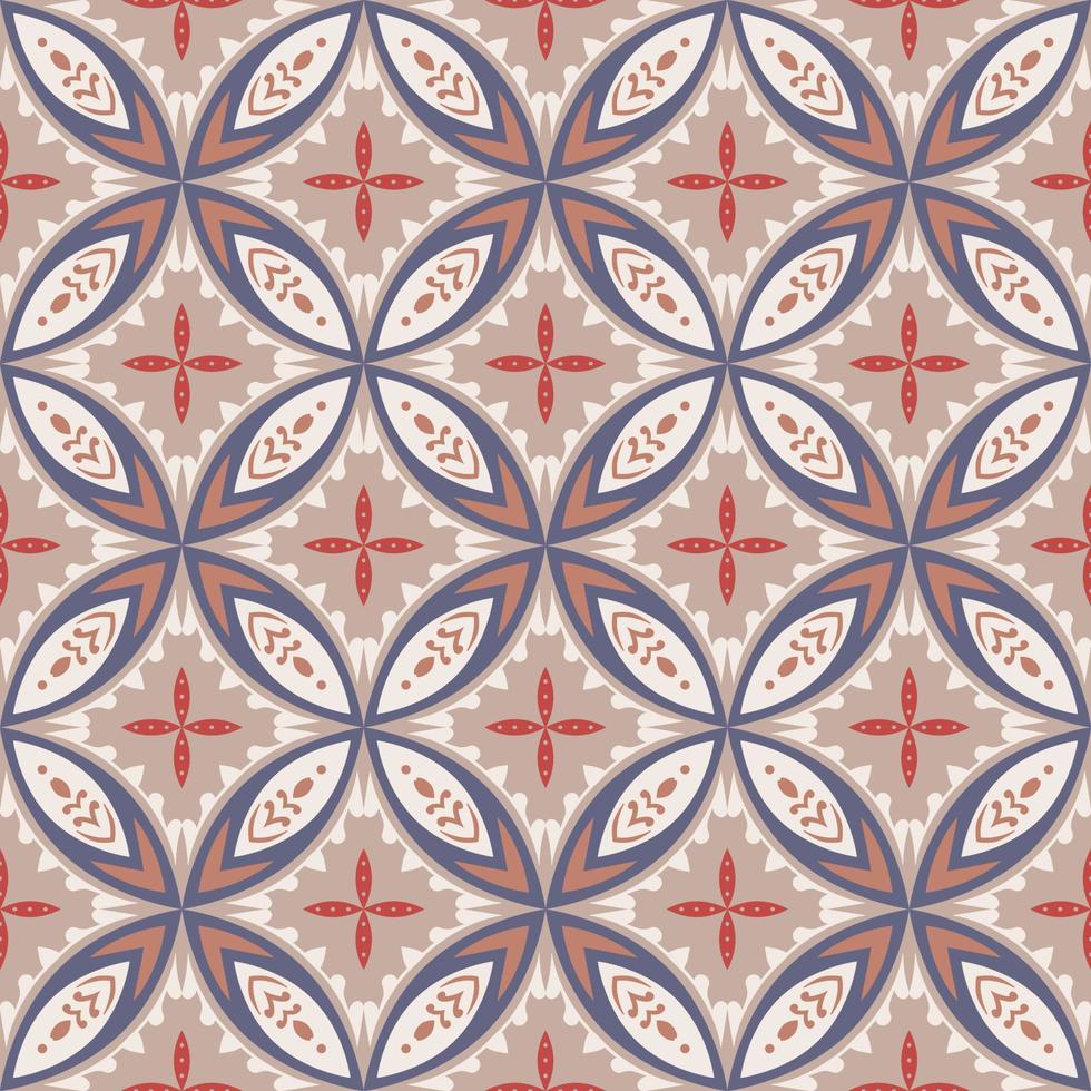 patrón de batik sin costura pro vector