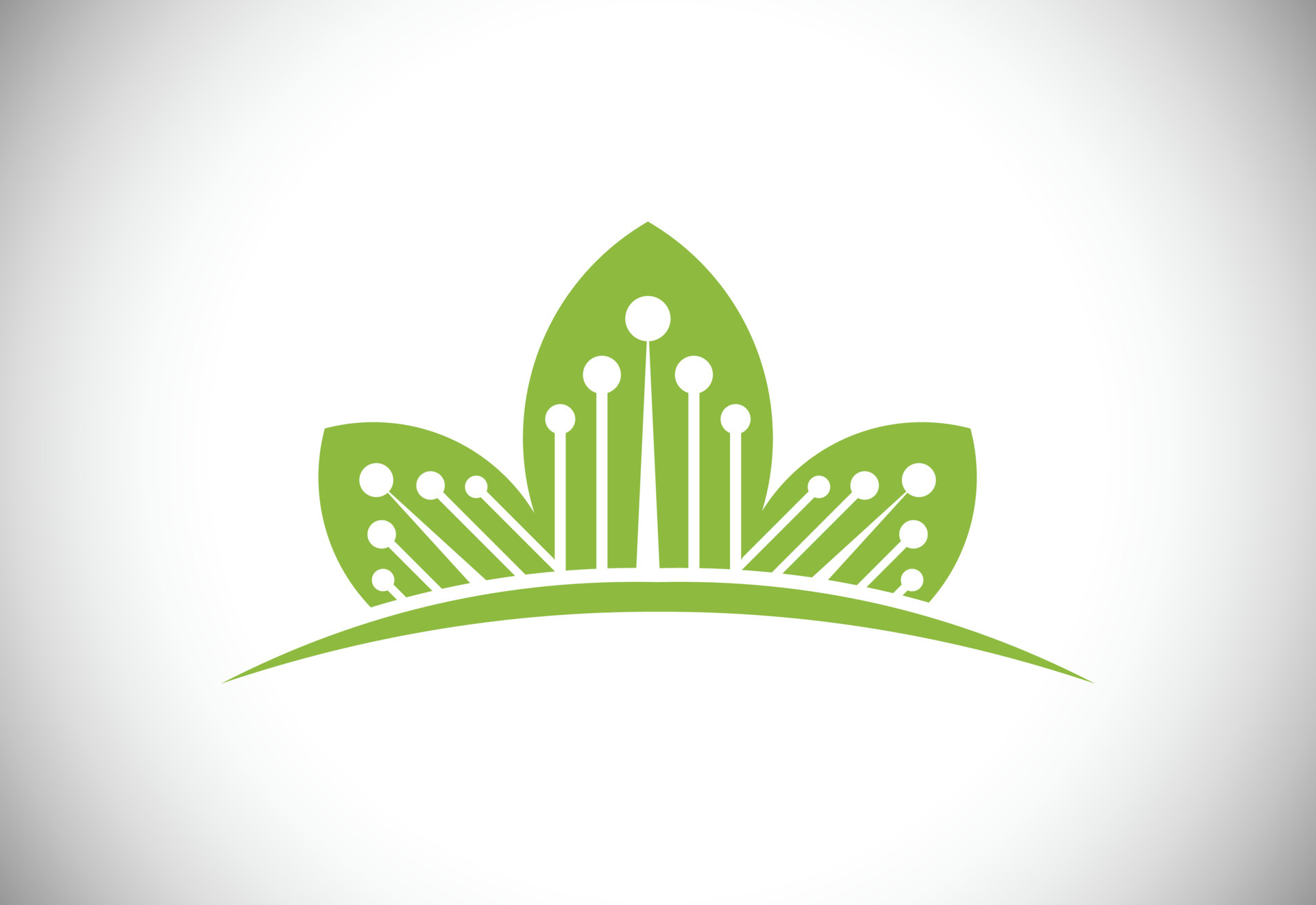 Creative Leaf Technology Logo Design Template, Green Technology logo ...