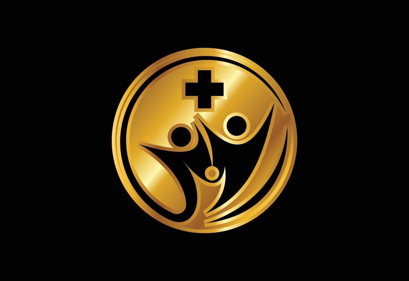 diseño de ilustración vectorial de plantilla de logotipo médico de salud. icono medico vector