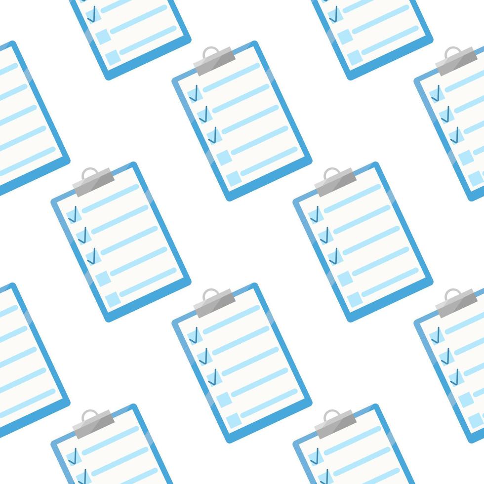 Writer notes icon seamless pattern. Notes illustration. vector