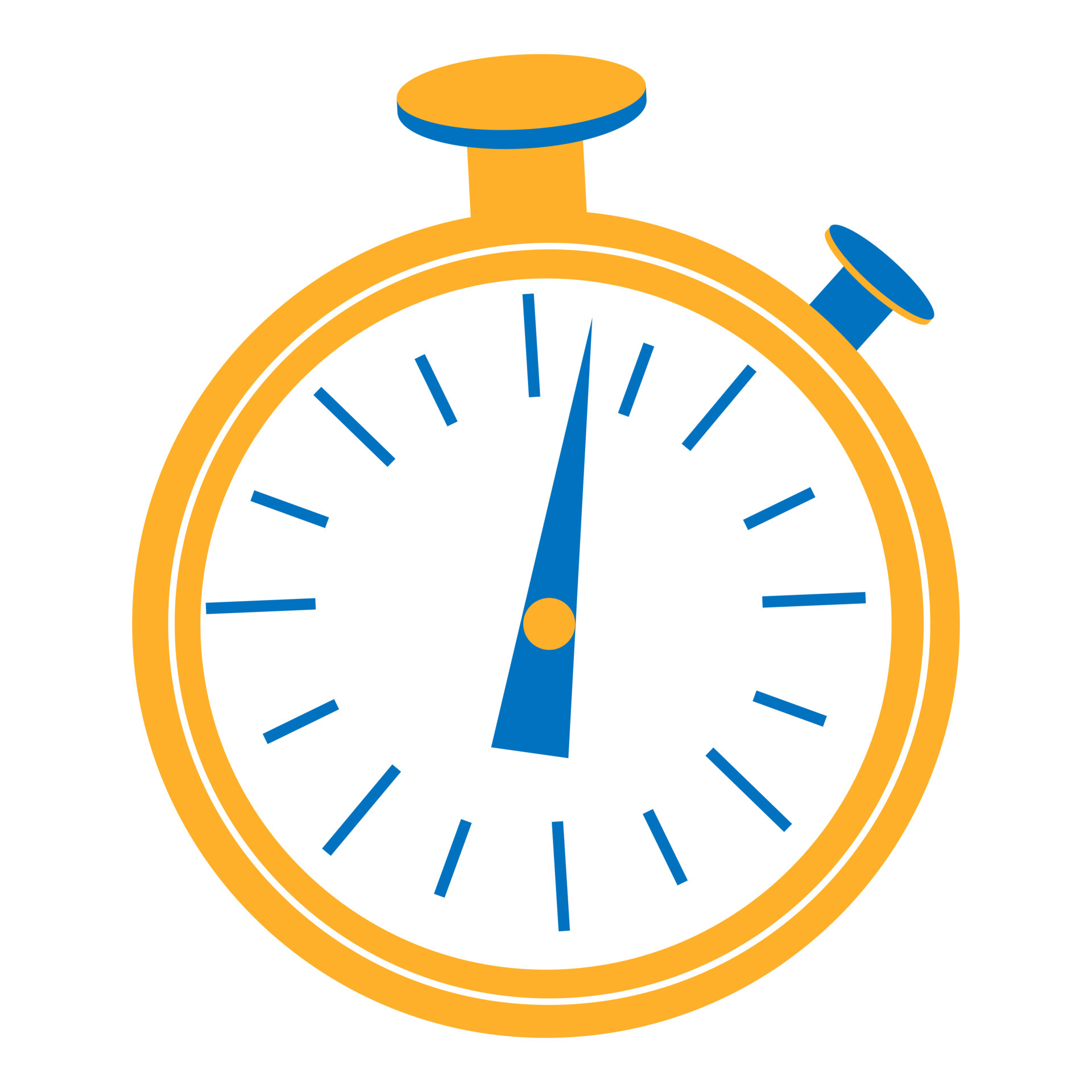 Clock Timer graphic design. Start, finish. Time management. Stopwatch