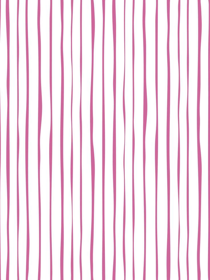 patrón sin costuras de rayas rosadas marinas con dibujado a mano vector