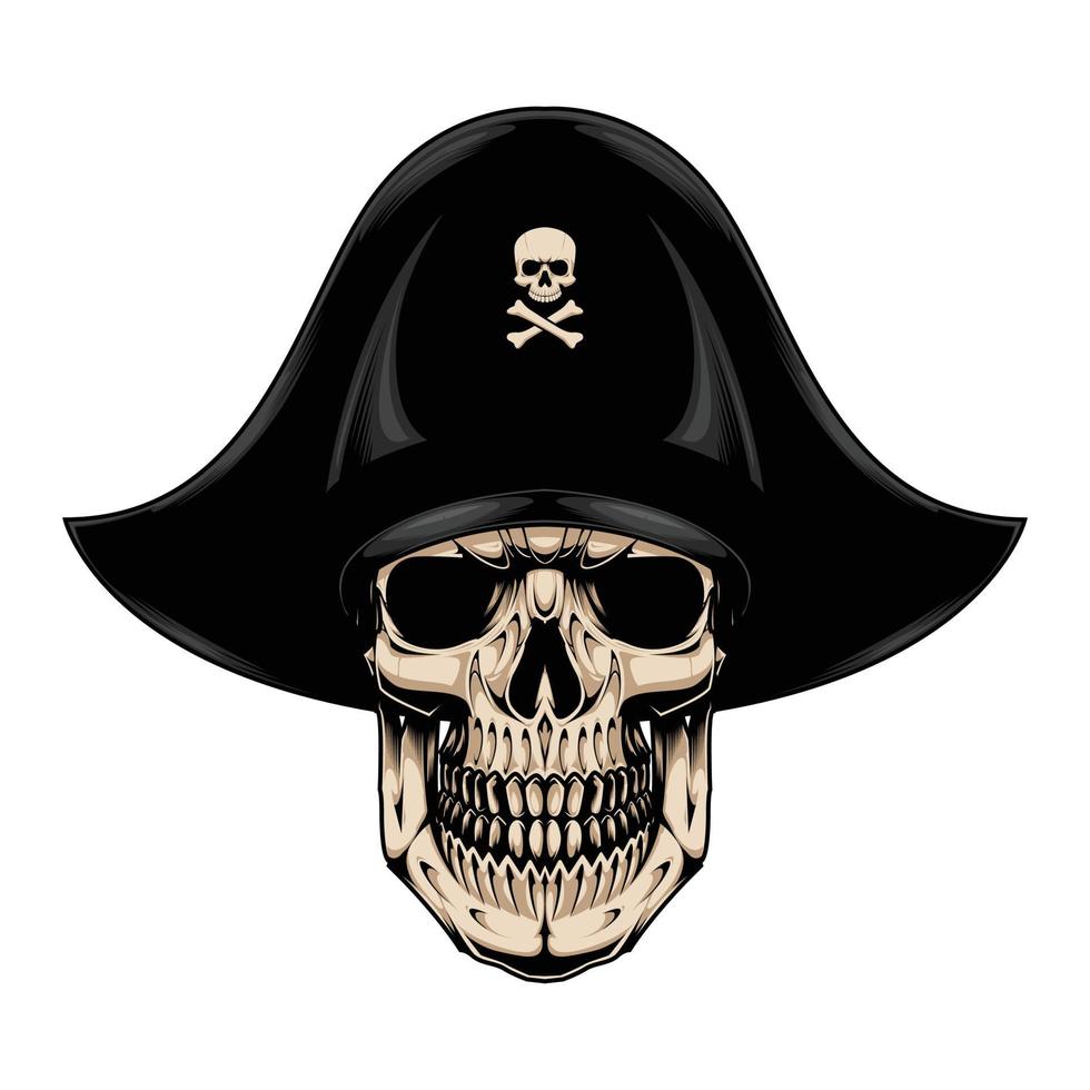Captain Skull from Northern Pirates vector