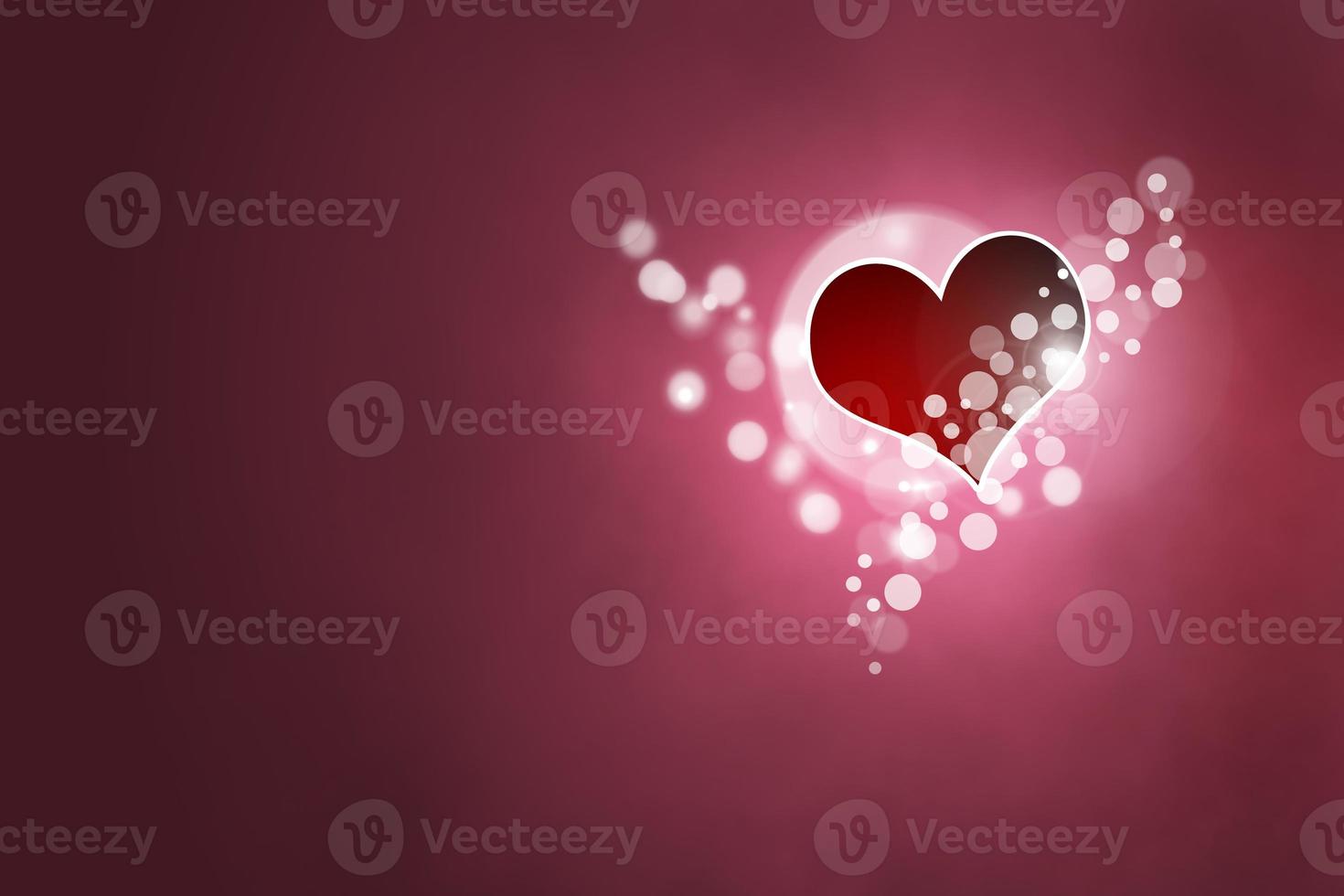 Happy Valentine's Day background. Love concept. 3d illustration photo