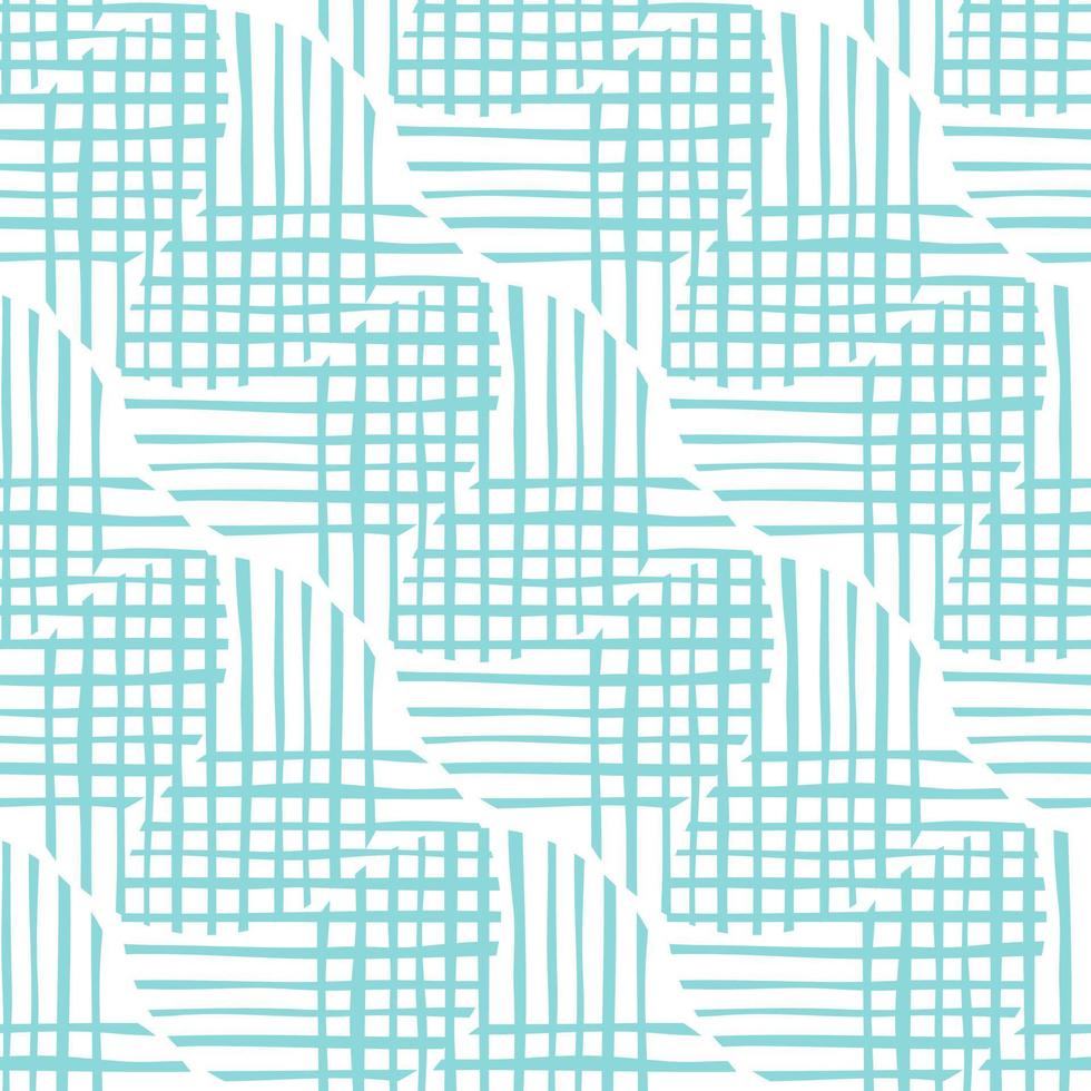 Chaotic pattern circle lines. Seamless pattern illustration. vector