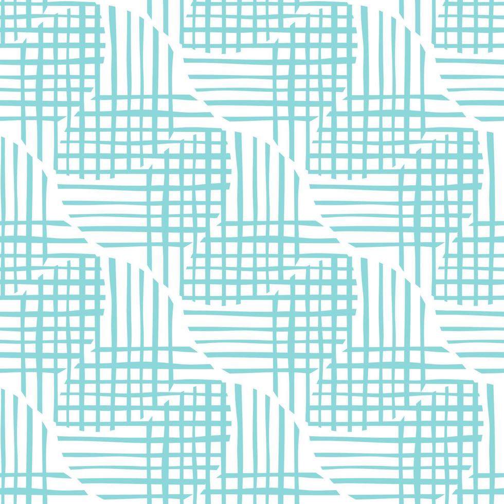 Chaotic pattern circle lines. Seamless pattern illustration. vector