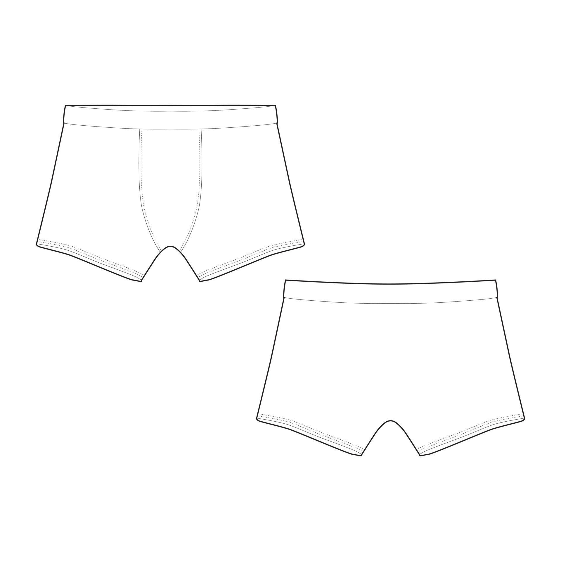 Boxer shorts isolated. Vector illustration of men s underpants. 5499820 ...