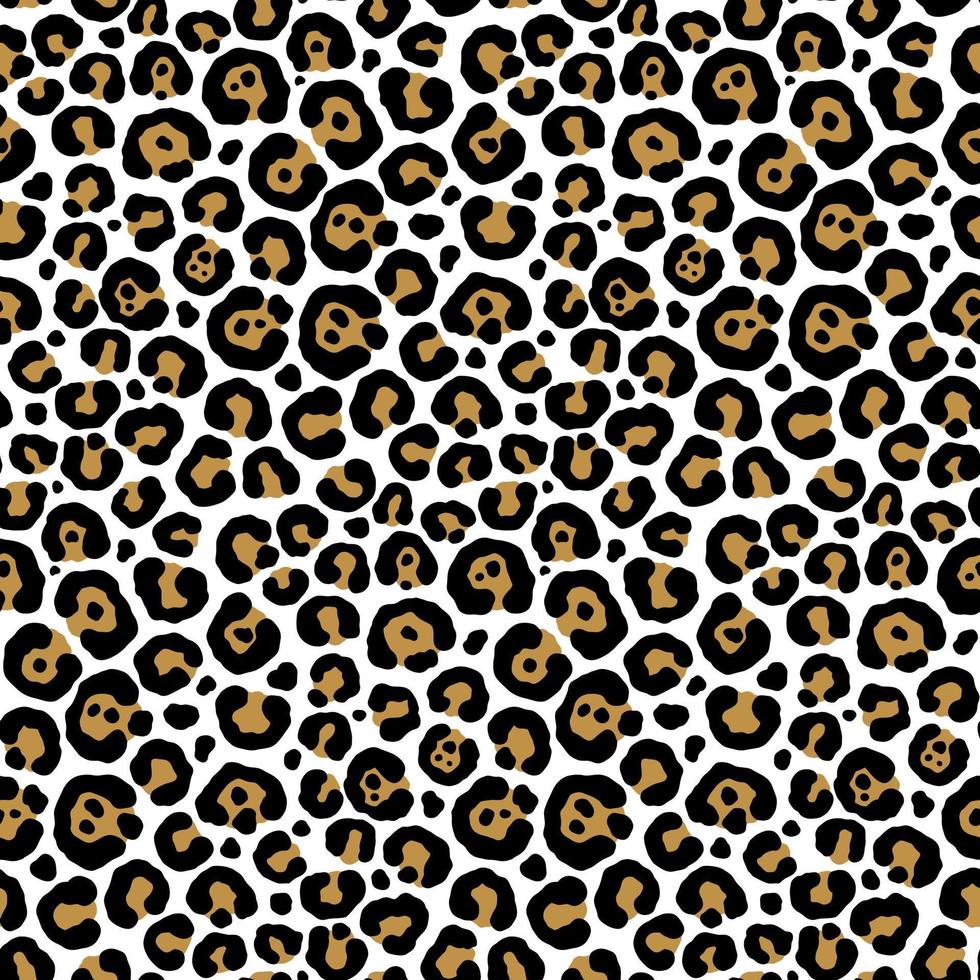 Abstract Leopard Animal Motif Vector Seamless Pattern Design. Awesome for classic product design, fabric, backgrounds, invitations, packaging design projects. Surface pattern design.