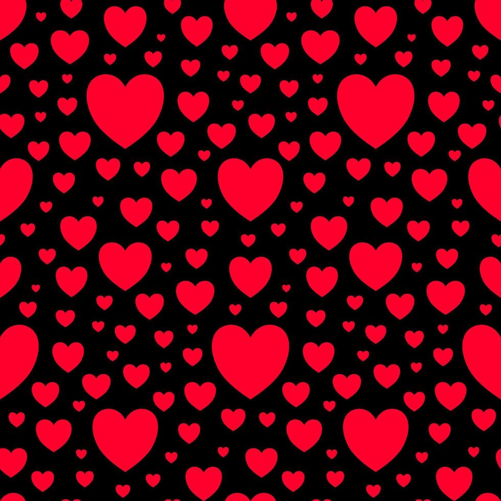 Abstract Love Heart Vector Seamless Pattern Design. Awesome for classic product design, fabric, backgrounds, invitations, packaging design projects. Surface pattern design.