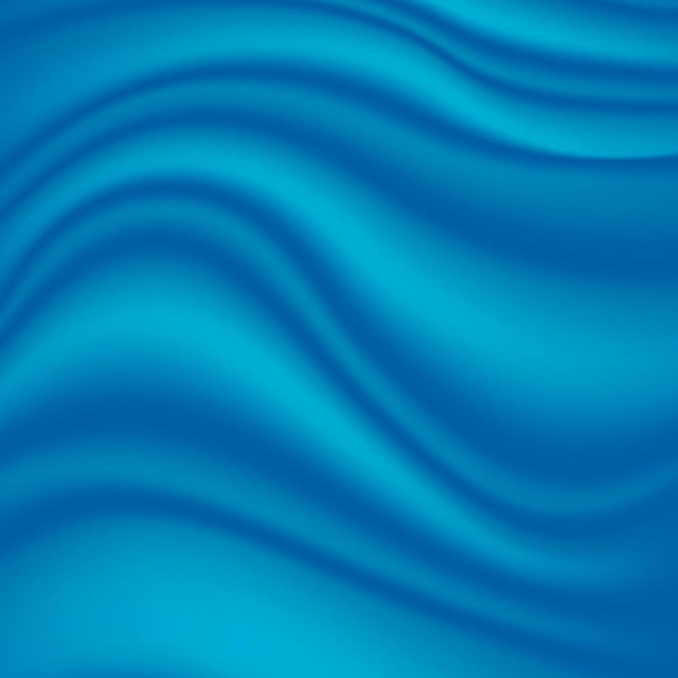 Vector of blue silk fabric background. Background drapery delicate blue silk and feathers. Vector illustration