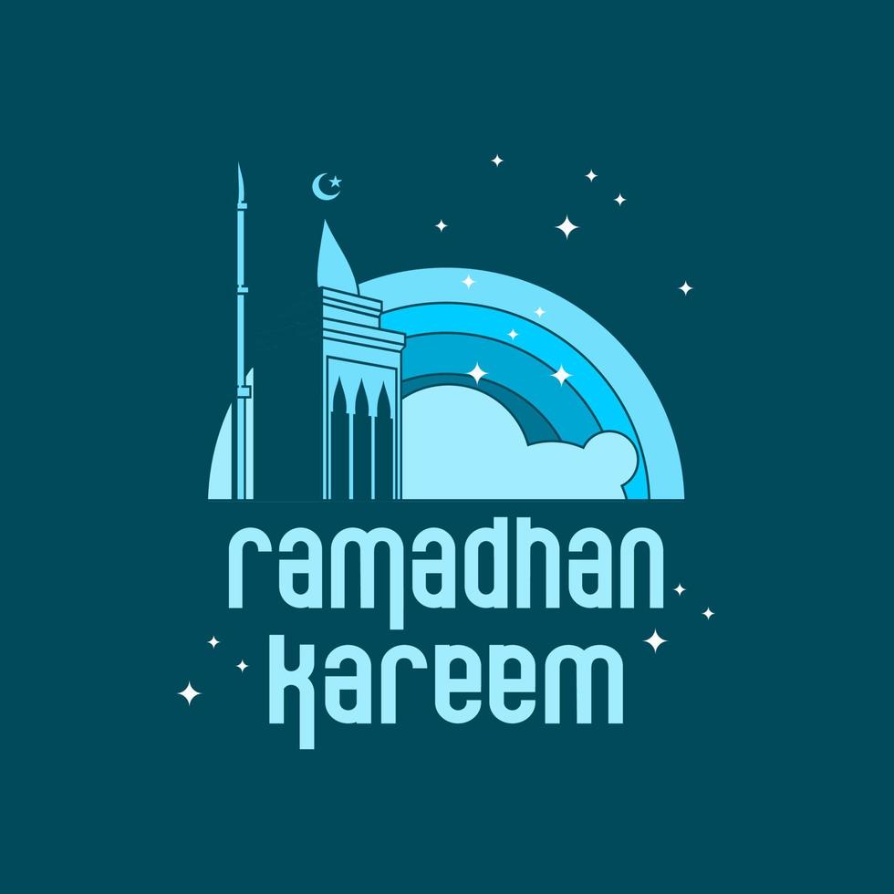 Ramadán vector de fondo