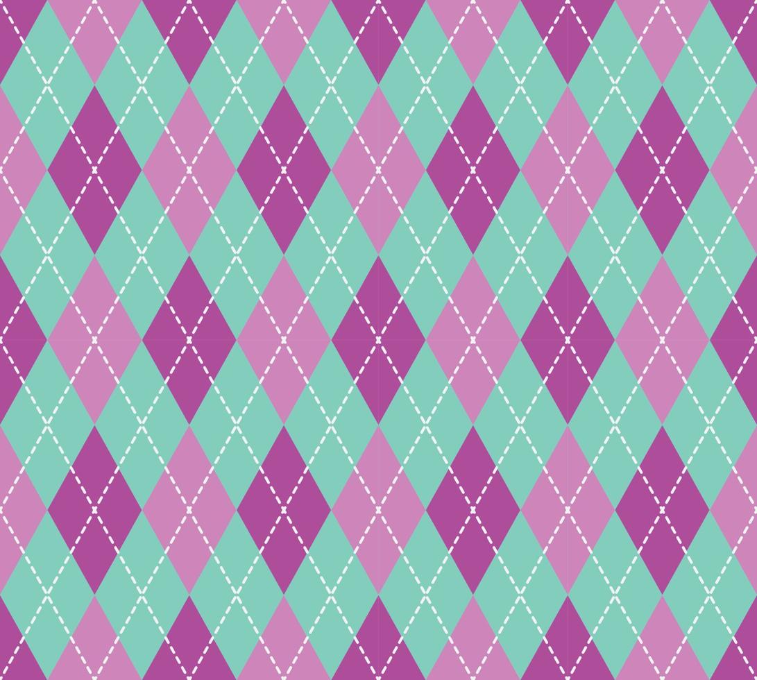 Argyle Pattern vector texture background