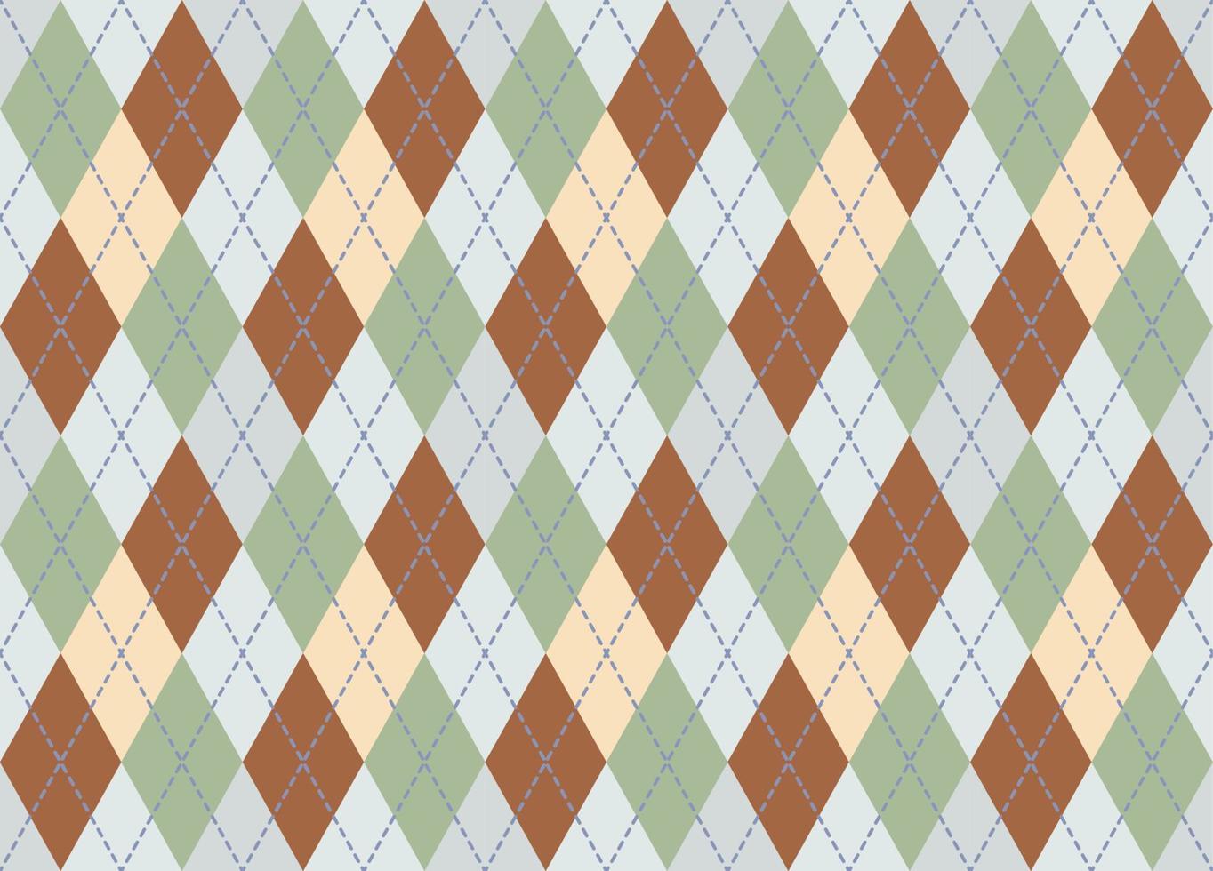 Argyle Pattern vector