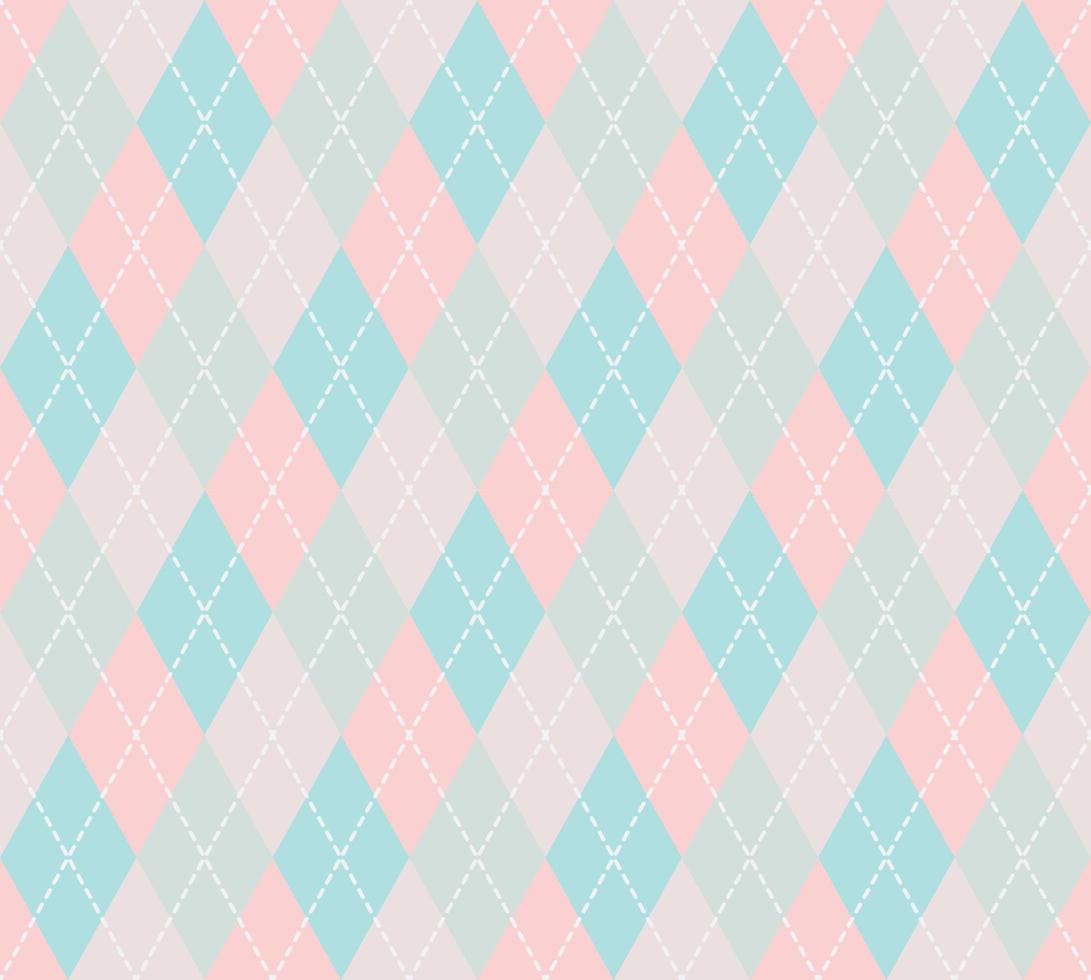 Argyle Pattern vector texture background