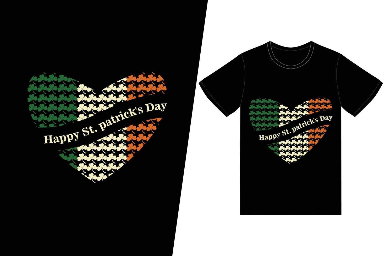 Happy St. Patrick's Day T-shirt vector