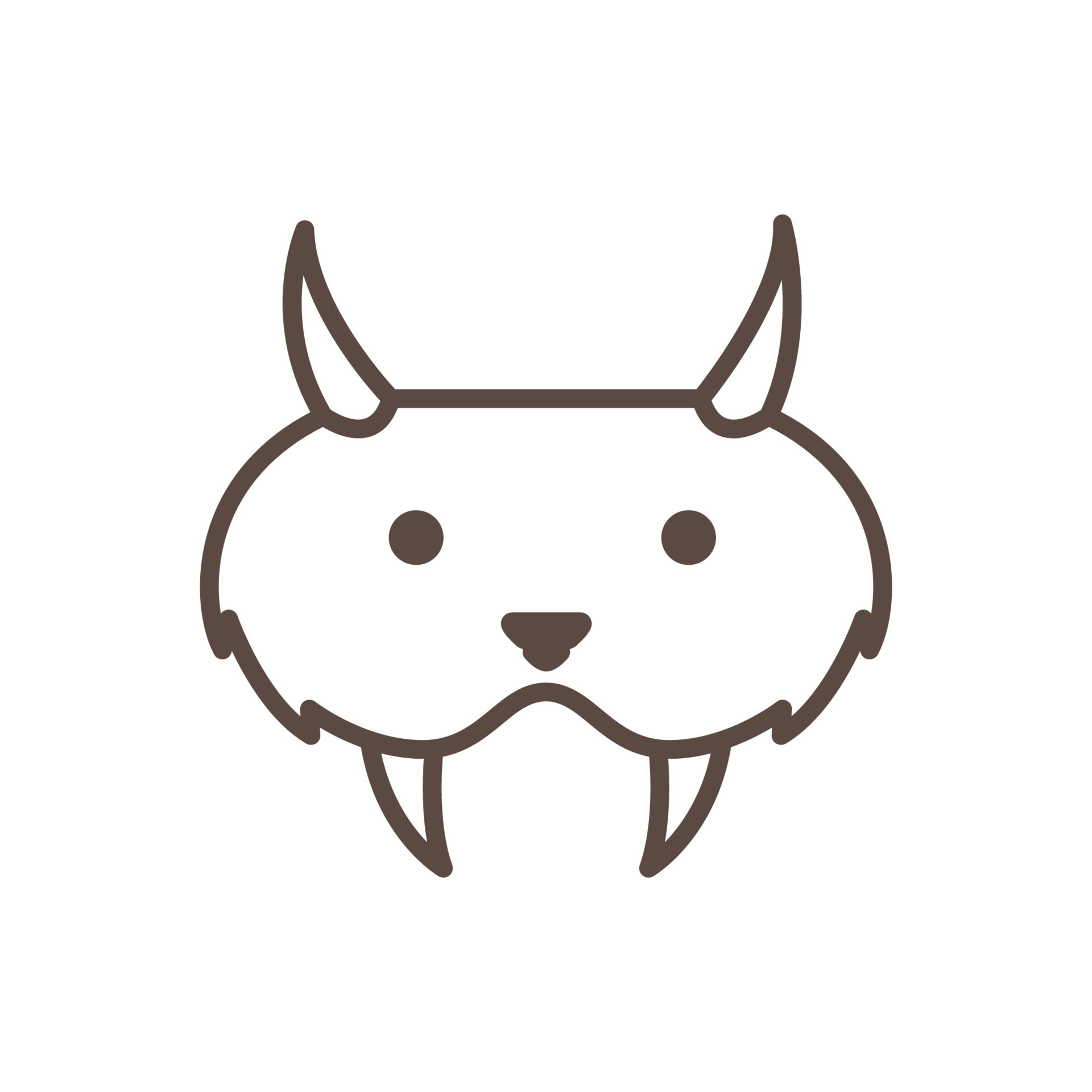 cute animal carnivore head line logo symbol icon vector graphic design illustration 5501811 Vector Art at Vecteezy cute animal carnivore head line logo symbol icon vector graphic design illustration 5501811 Vector Art at Vecteezy