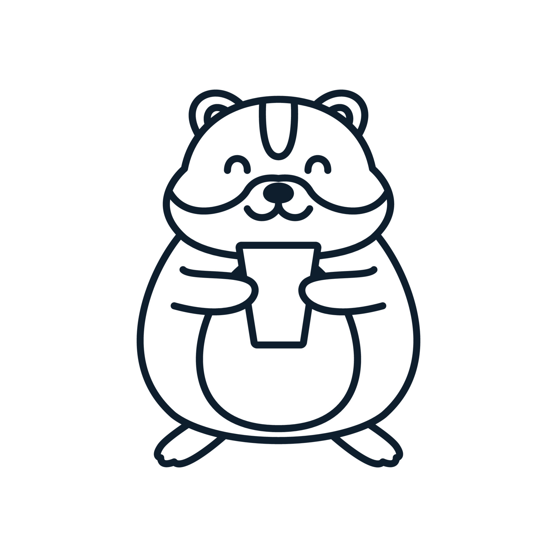 hamster pet with glass cute cartoon line logo icon illustration vector 5502527 Vector Art at Vecteezy hamster pet with glass cute cartoon line logo icon illustration vector 5502527 Vector Art at Vecteezy