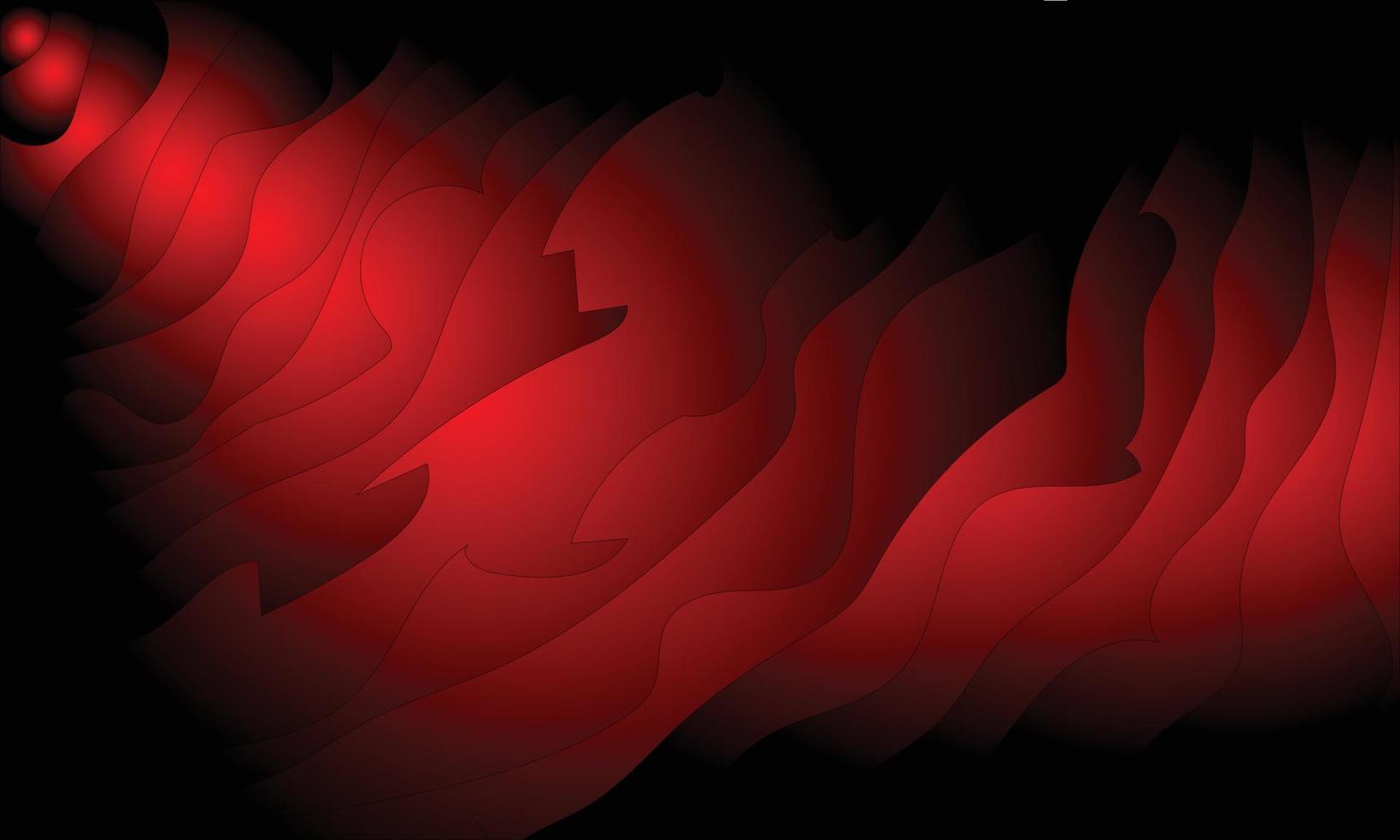 Dark red and black background. vector