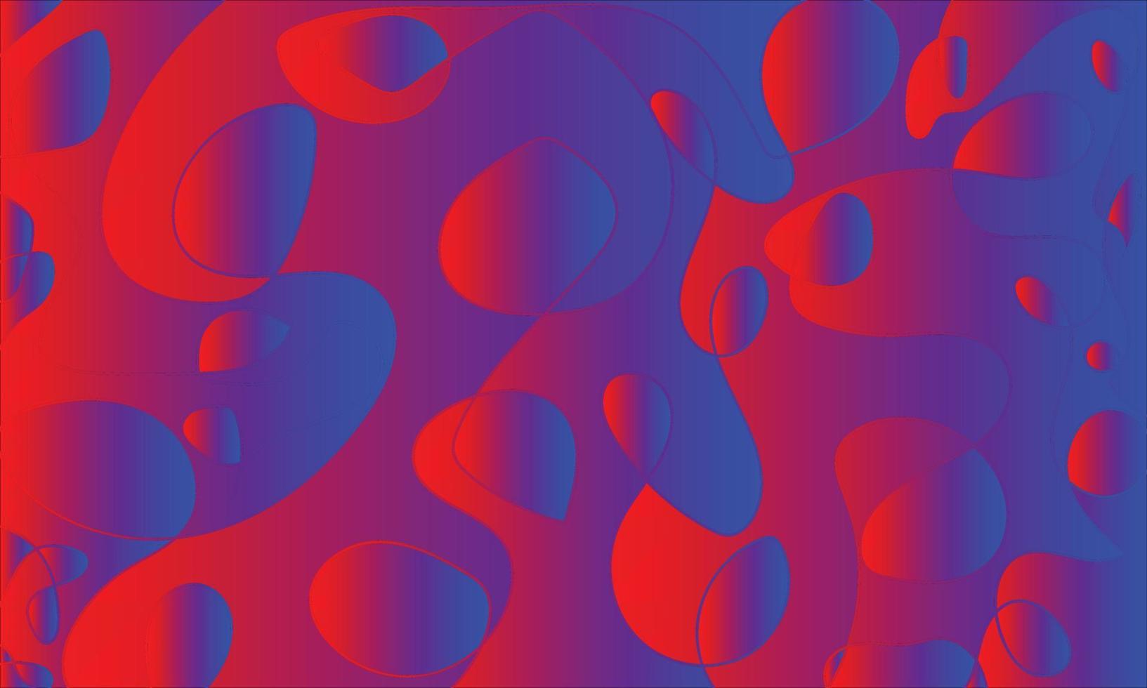 fondo abstracto azul rojo vector