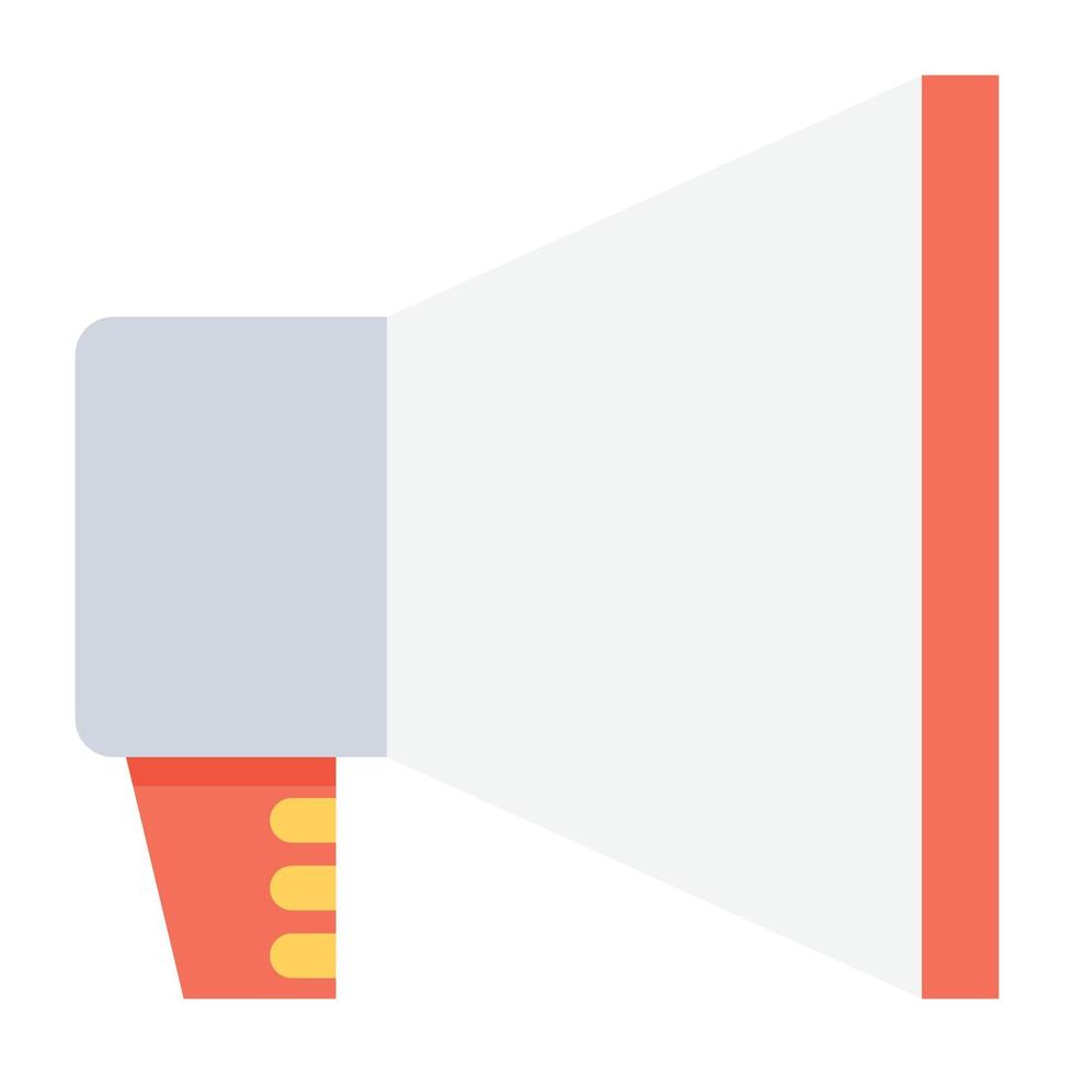 Trendy Megaphone Concepts vector