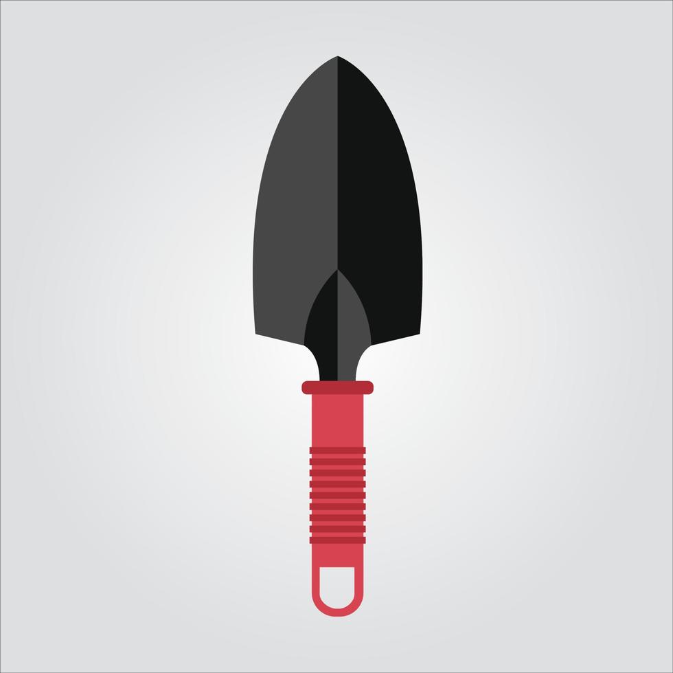 Isolated Color Trowel Scalable Vector Graphic