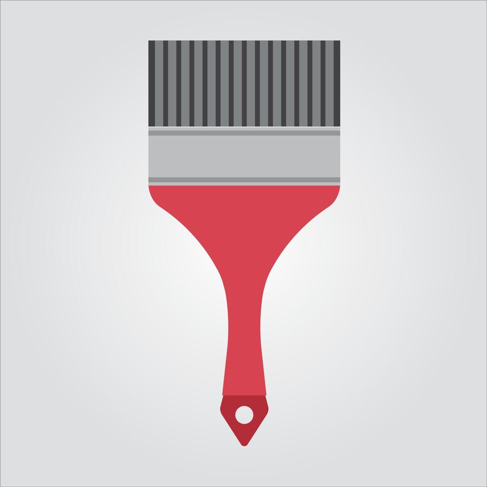 Isolated Color Paint Brush Scalable Vector Graphic