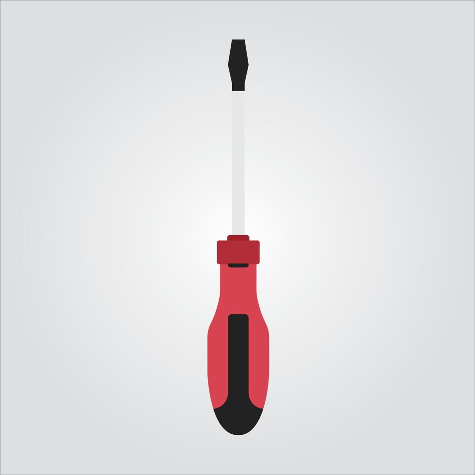 Isolated Color Screwdriver Scalable Vector Graphic