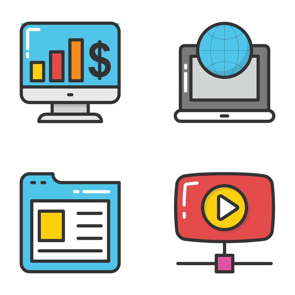 Marketing Analysis Concepts vector