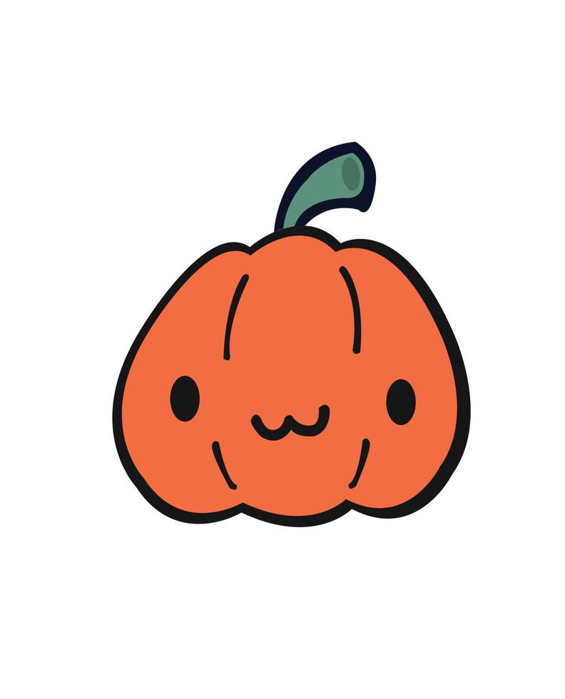 vector simple pumpkin