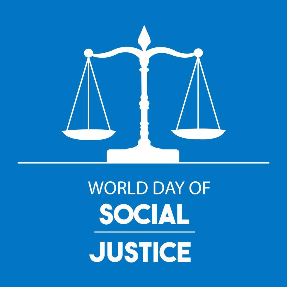 world social and justice vector