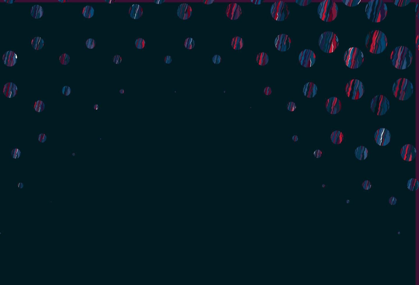 Telón de fondo de vector azul claro, rojo con puntos.