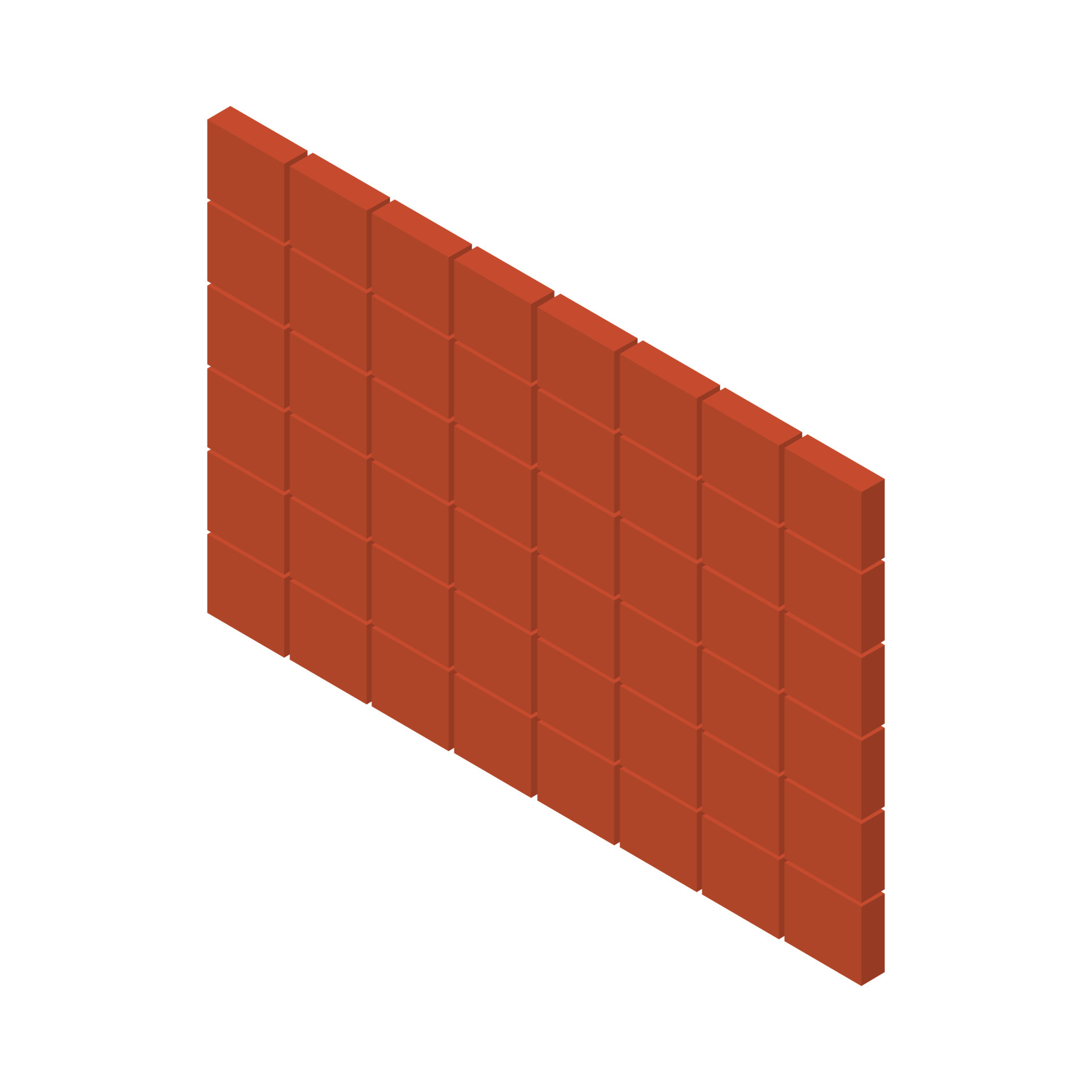 Isometric wall on a background 5509146 Vector Art at Vecteezy